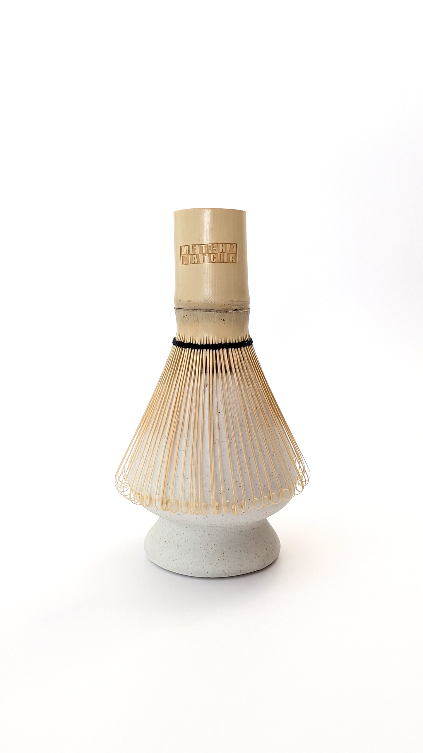 Matcha Whisk Holder – Matte White