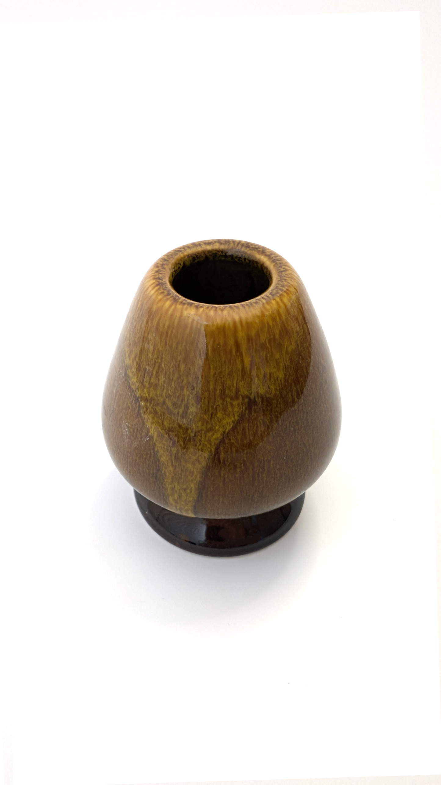 Matcha Whisk Holder – Crackled Yellow