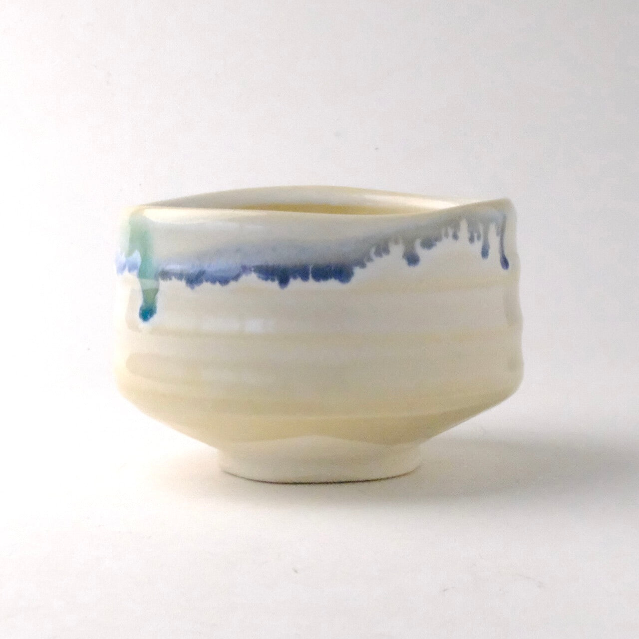 "Seseragi" Mino Ware Handmade Matcha Tea Bowl