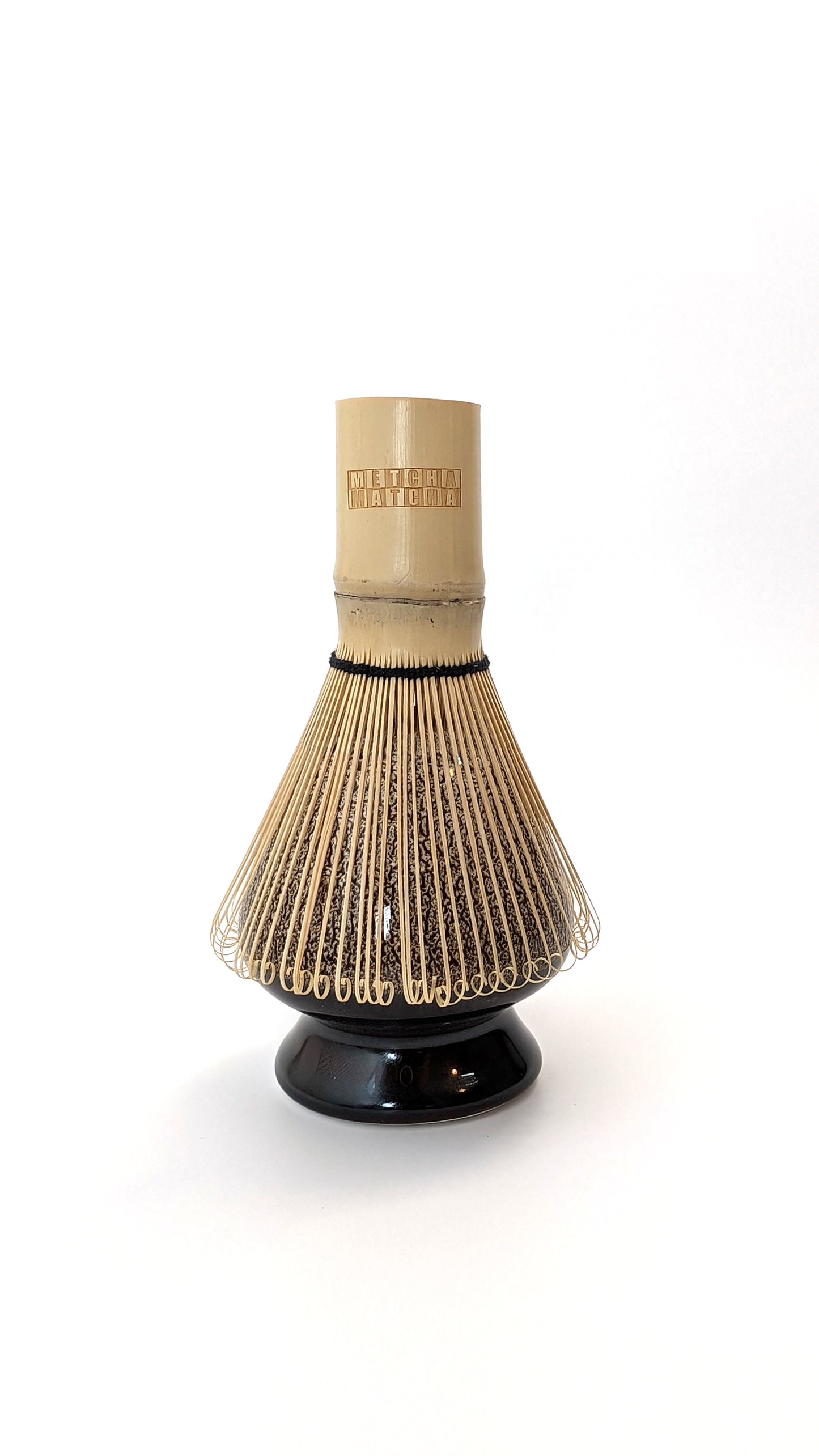 Matcha Whisk Holder – Crackled Beige