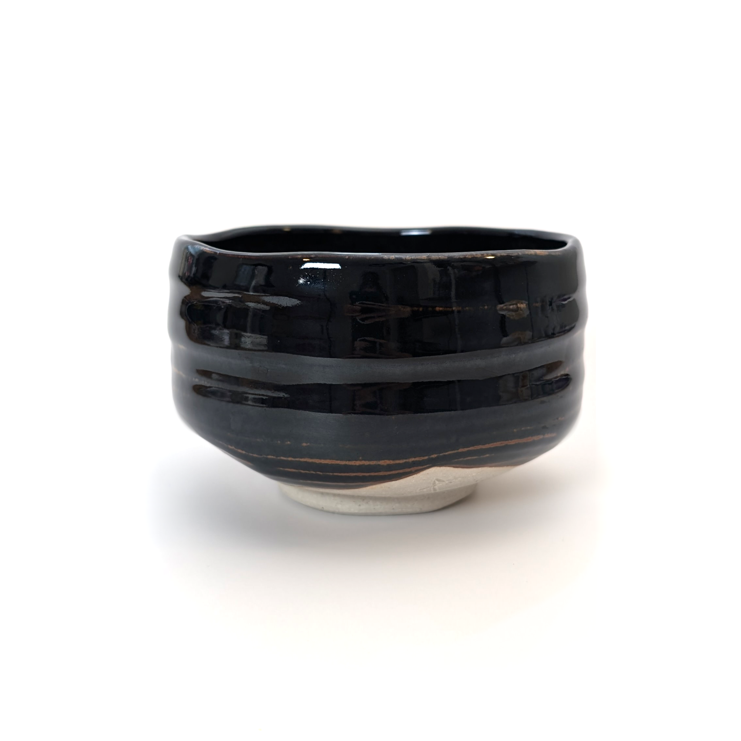 "Tenmoku" Mino Ware Handmade Matcha Tea Bowl