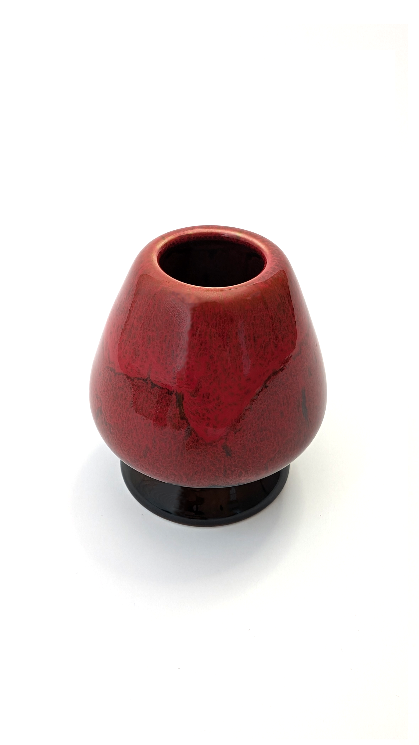 Matcha Whisk Holder – Crackled Red