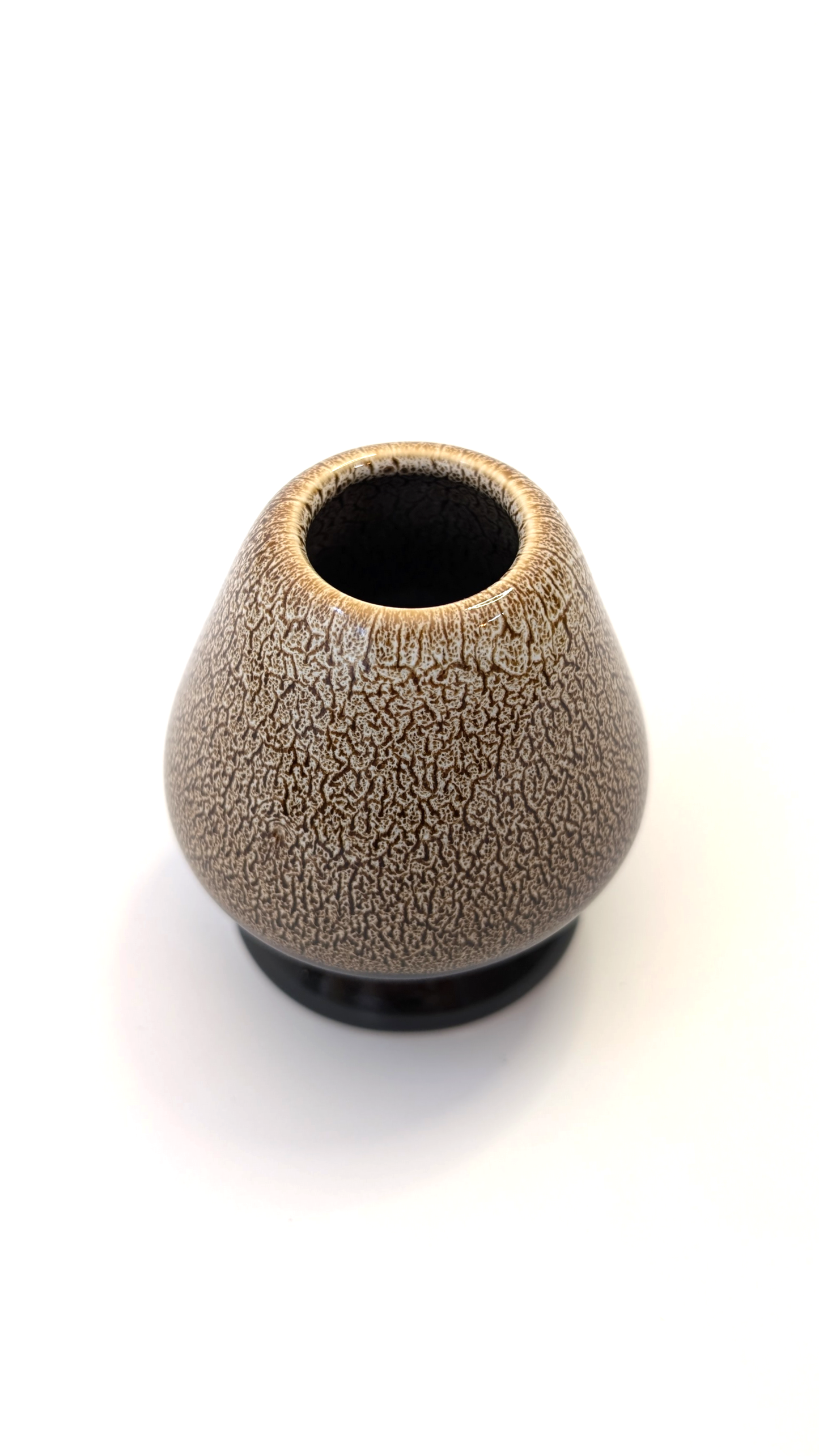Matcha Whisk Holder – Crackled Beige