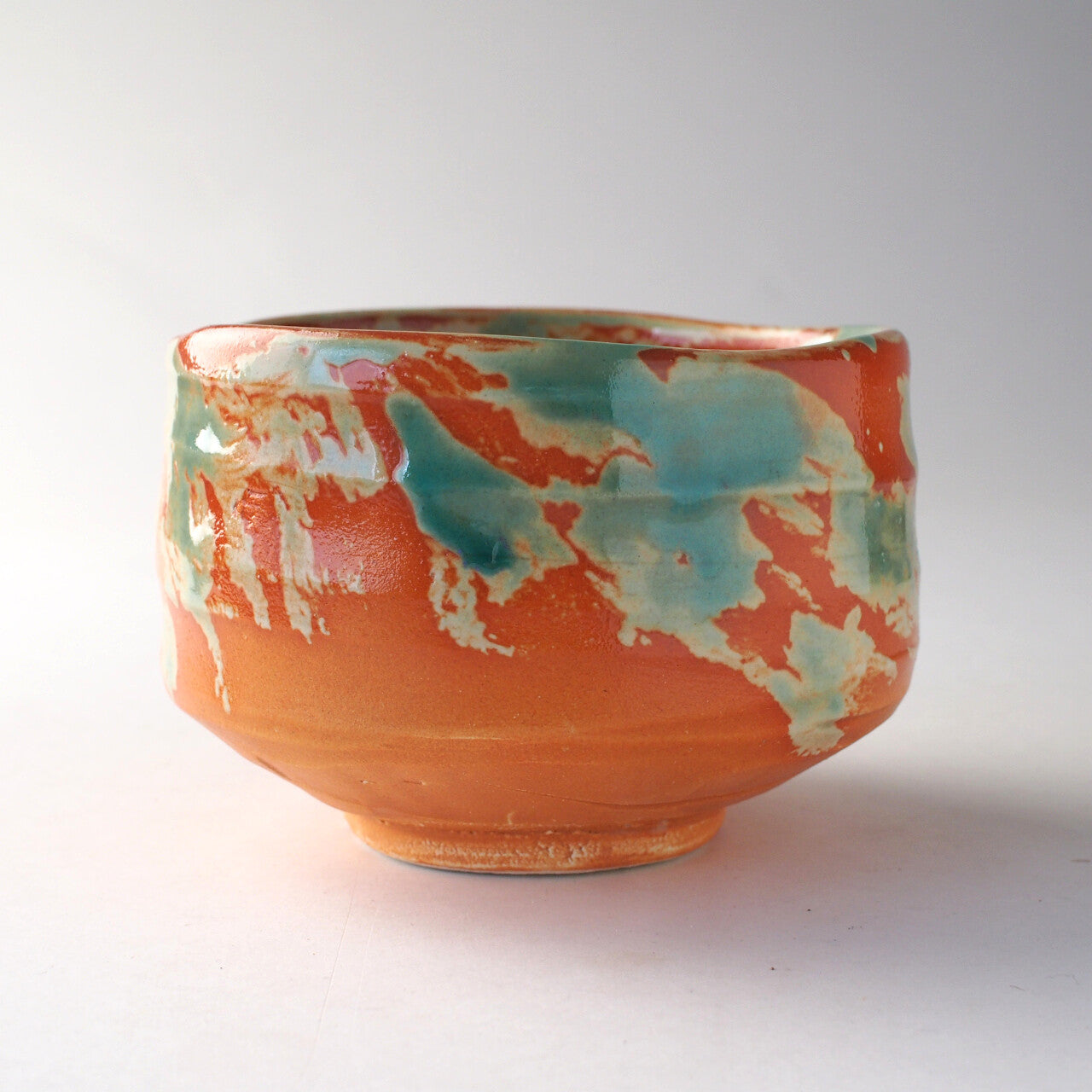 ”Chirashi" Mino Ware Handmade Matcha Tea Bowl