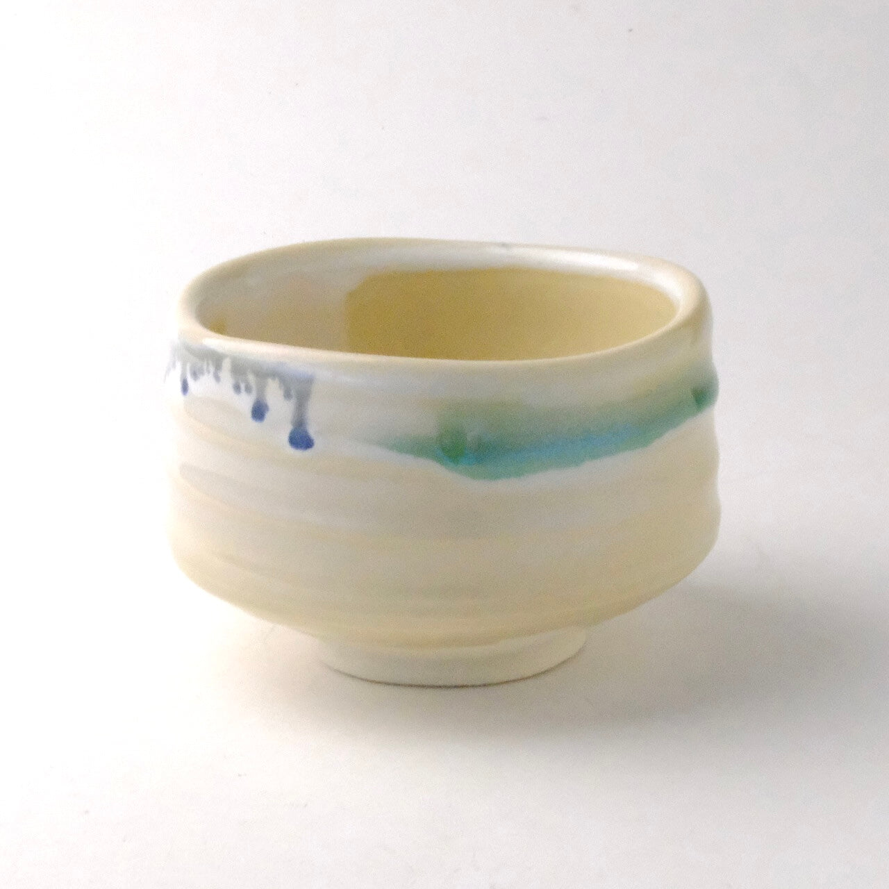 "Seseragi" Mino Ware Handmade Matcha Tea Bowl