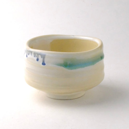 "Seseragi" Mino Ware Handmade Matcha Tea Bowl