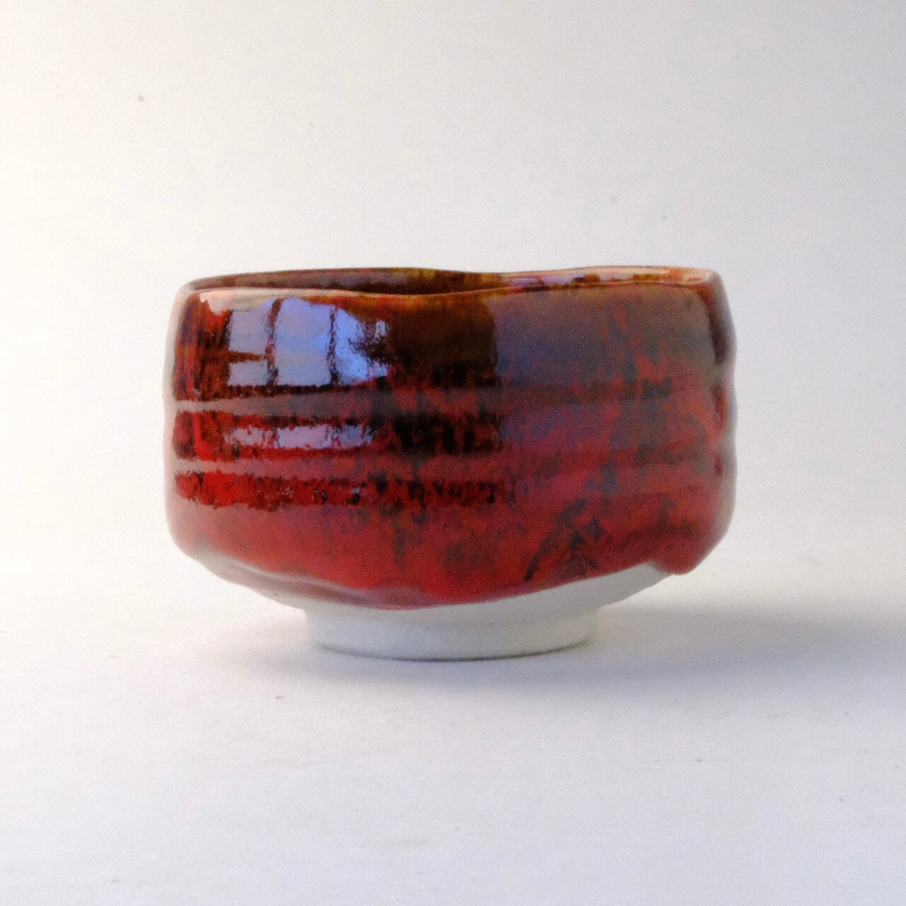 "Beni Tengu" Mino Ware Matcha Bowl