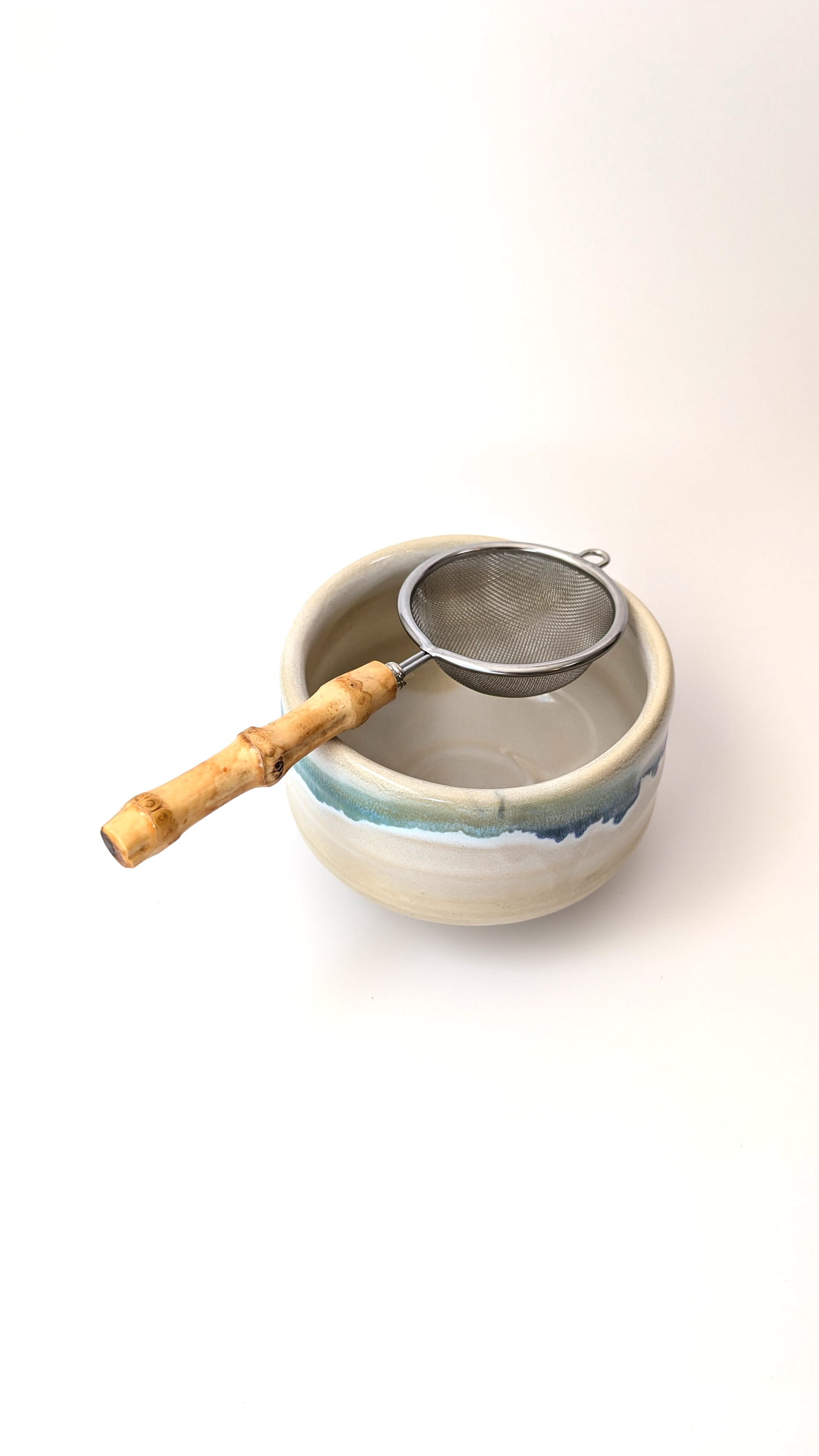 Matcha Shifter with Bamboo Handles