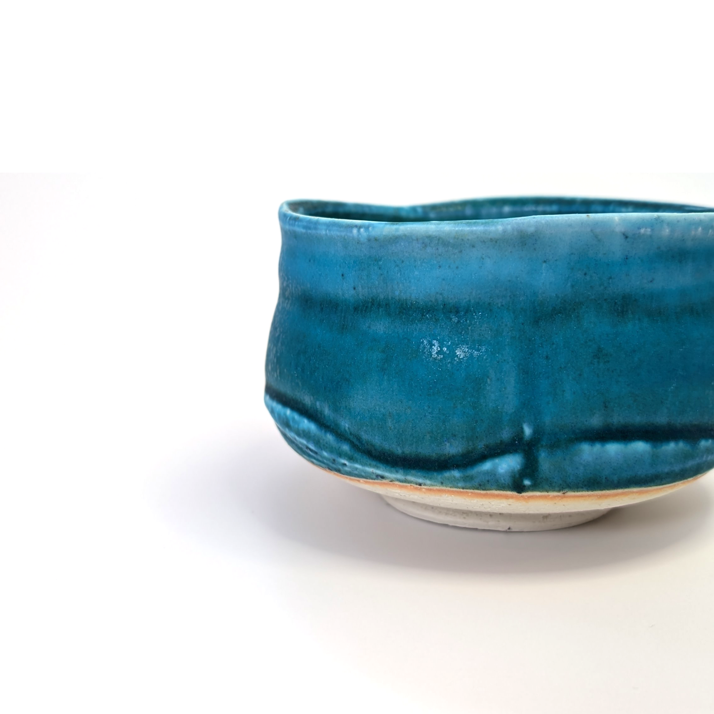 "Usuaoi" Mino Ware Handmade Matcha Tea Bowl