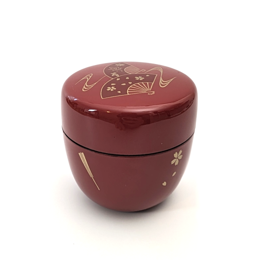 Natsume Tea Container Red